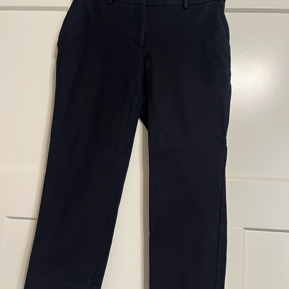 Classic Black petite ankle Trousers